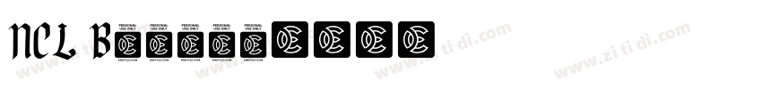 NCL Broesq字体转换
